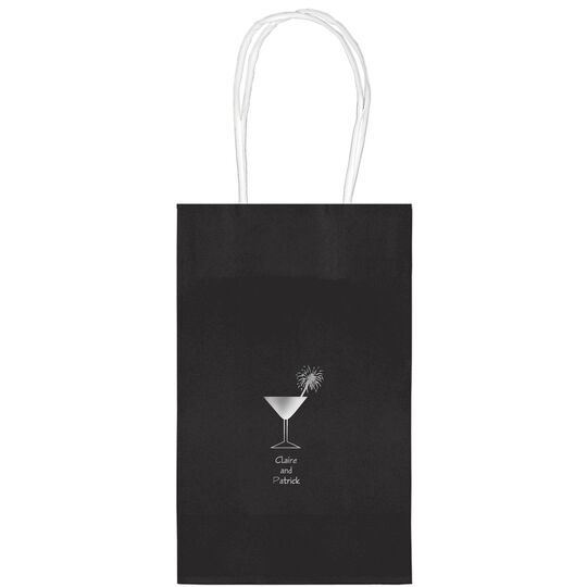 Martini Sparkler Medium Twisted Handled Bags